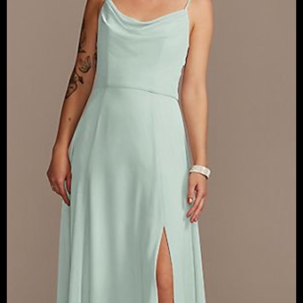 Sage David’s Bridal Bridesmaid Dress